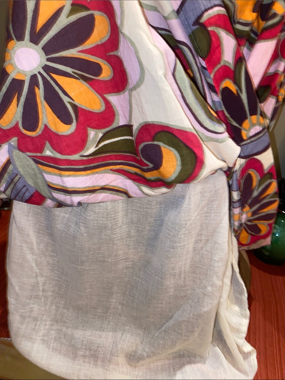 Speed Control NY Women’s Vibrant Floral Sundress with Spaghetti Straps Size 3X - Picture 7 of 11